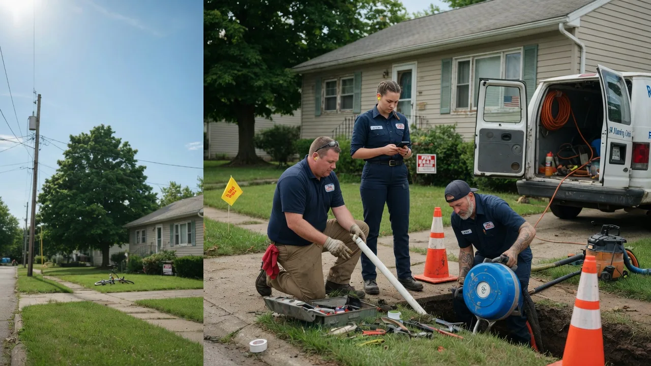 Sewer Line Repair in Arrowsmith, IL near me